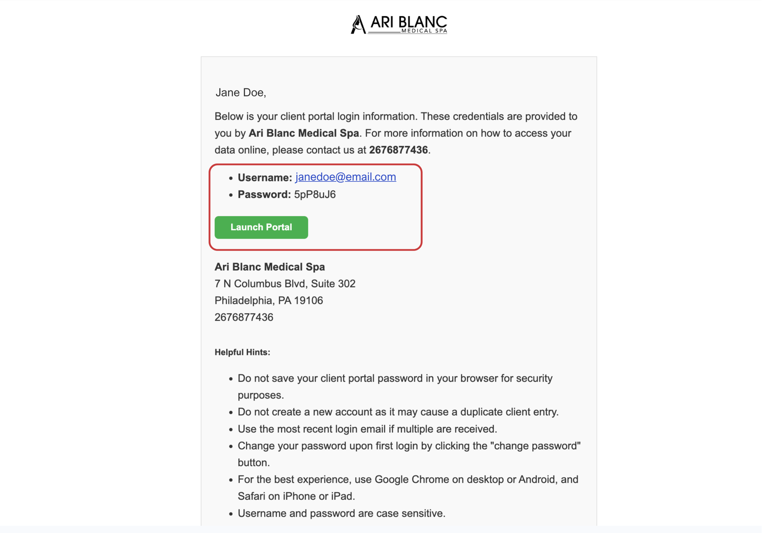 3 Check Email for Temporary Password